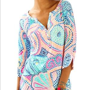 Lilly Pulitzer Egret top